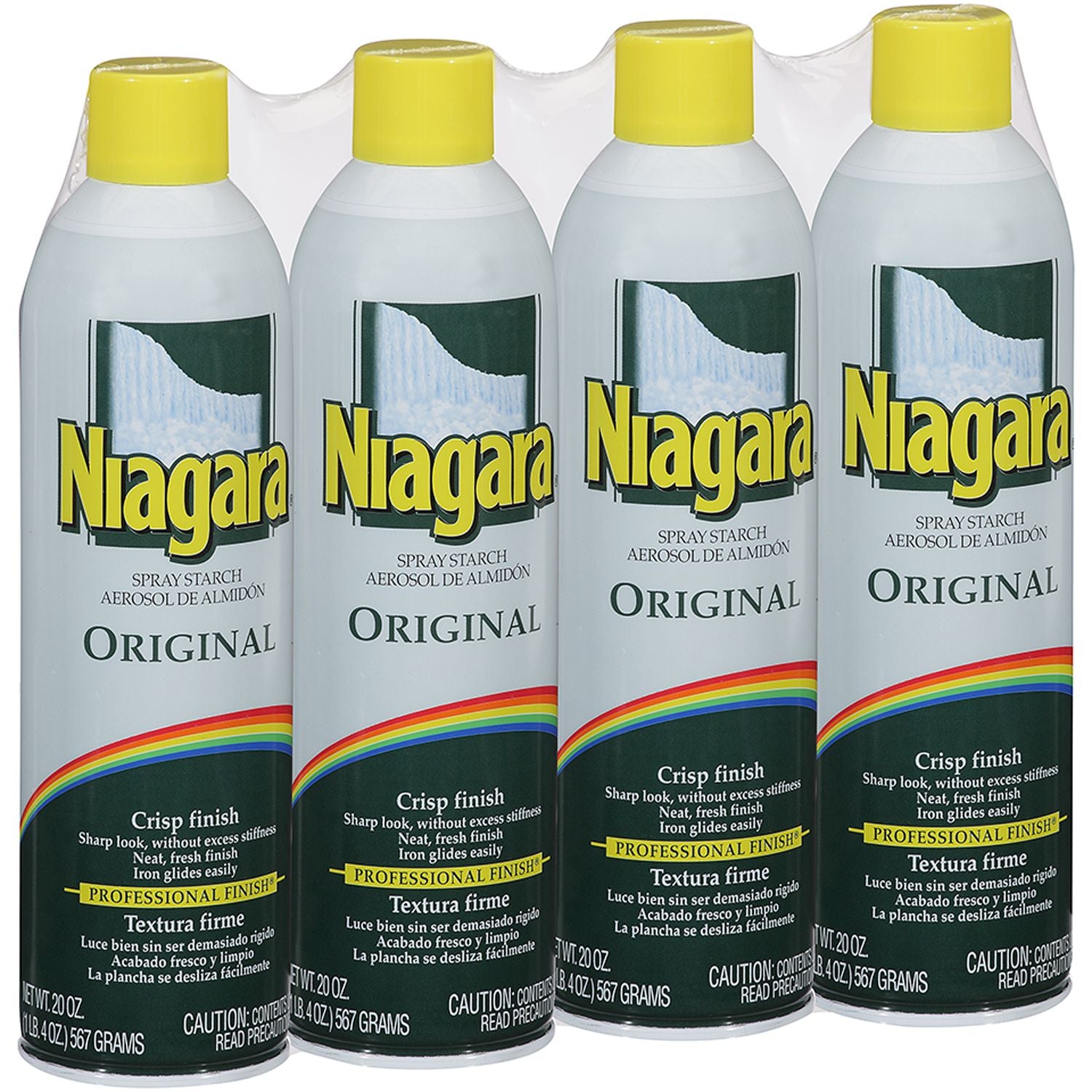 Niagara Spray Starch Plus, 20 oz, 4 ct – My Kosher Cart
